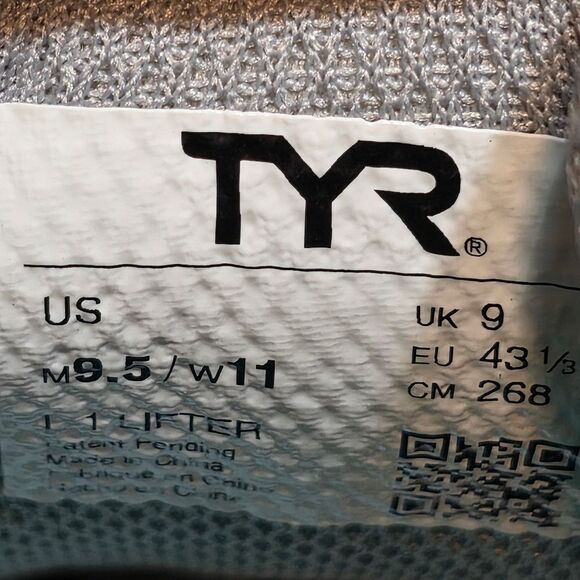 TYR L-1 Lifter Weightlifting Shoes Cosmic Navy Blue Men's Size 9.5 Women's 11 - Picture 7 of 7